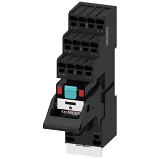 Plug-in relay complete unit 2 W, 230 V AC LED module red Socket with logic isolation Spring-type terminal (push-in)
