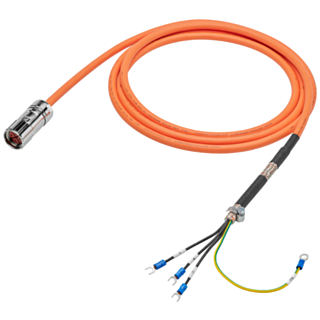Pre-assembled power cable