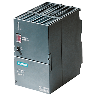 SIMATIC S7-300 with Regulated power supply PS305 input: 24-110 V DC output: 24 V DC/2 A