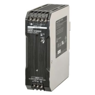 375667-Book type power supply, Lite, 120 W, 24VDC, 5A, DIN rail mounti