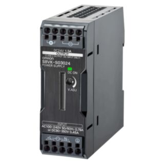 675333-Book type power supply, 30 W, 24 VDC, 1.3A, DIN rail mounting,