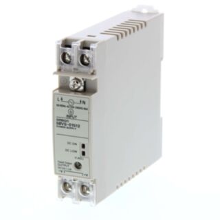 324268-Power supply, plastic case, 22.5 mm wide DIN rail or direct pan