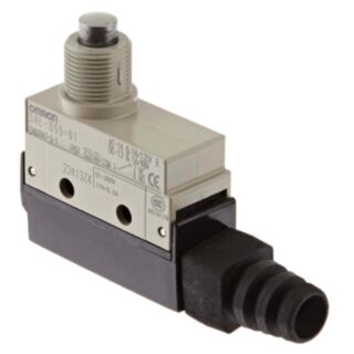 111705-Subminature enclosed switch, plunger actuator, 0.1A micro load