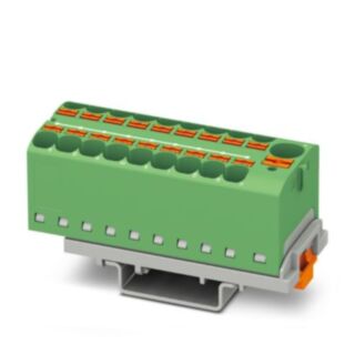 PTFIX 10/18X4-NS35 GN - Distribution block