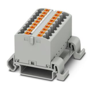 PTFIX 18X2,5-NS35A GY - Distribution block