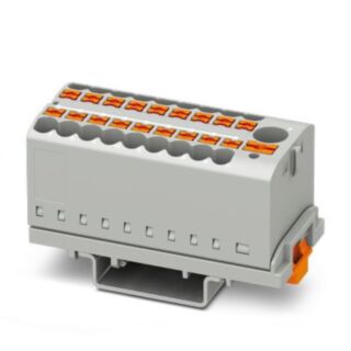 PTFIX 6/18X2,5-NS35 GY - Distribution block
