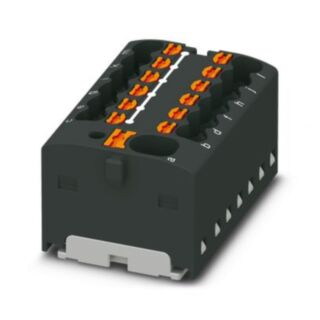 PTFIX 4/12X1,5 BK - Distribution block