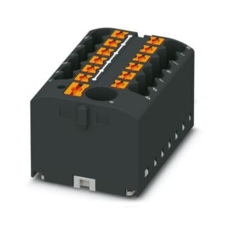 PTFIX 6/12X2,5 BK - Distribution block