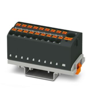 PTFIX 6/18X2,5-NS35 BK - Distribution block
