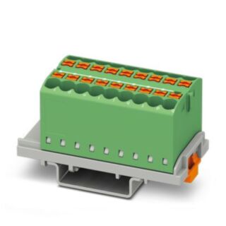 PTFIX 18X2,5-NS35 GN - Distribution block