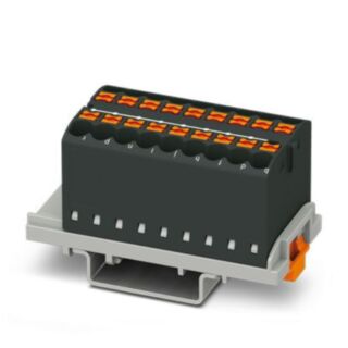 PTFIX 18X2,5-NS35 BK - Distribution block