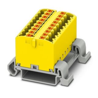 PTFIX 18X2,5-NS35A YE - Distribution block