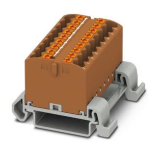 PTFIX 18X2,5-NS35A BN - Distribution block