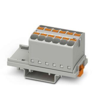 PTFIX 12X4-NS35 GY - Distribution block
