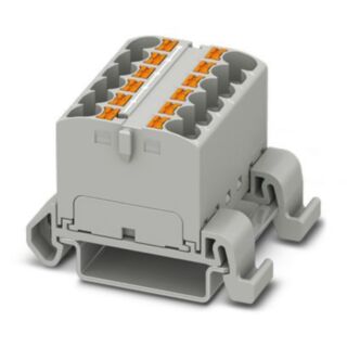 PTFIX 12X4-NS35A GY - Distribution block