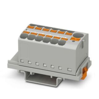 PTFIX 10/12X4-NS35 GY - Distribution block