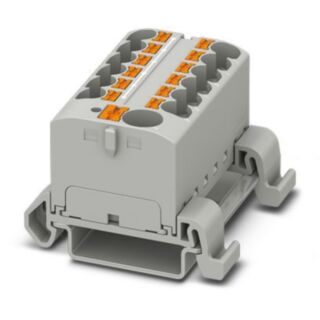 PTFIX 10/12X4-NS35A GY - Distribution block