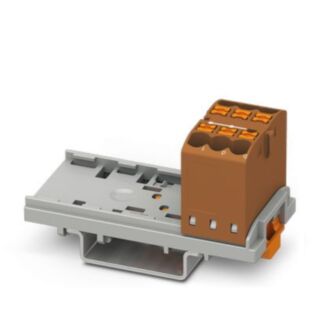 PTFIX 6X2,5-NS35 BN - Distribution block