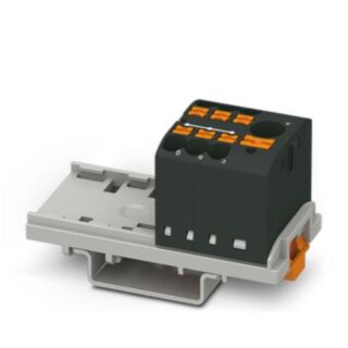 PTFIX 6/6X2,5-NS35 BK - Distribution block
