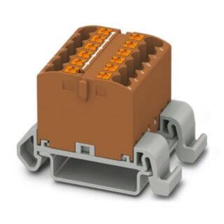 PTFIX 12X2,5-NS35A BN - Distribution block