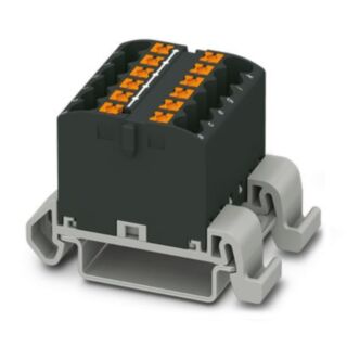 PTFIX 12X2,5-NS35A BK - Distribution block