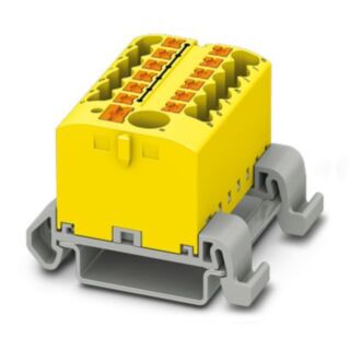 PTFIX 6/12X2,5-NS35A YE - Distribution block
