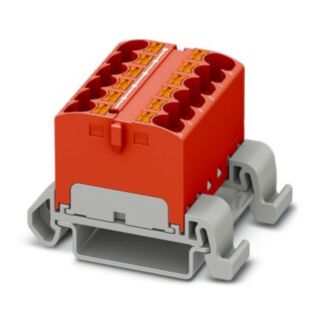 PTFIX 12X4-NS35A RD - Distribution block
