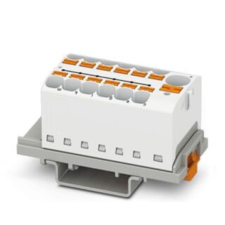 PTFIX 10/12X4-NS35 WH - Distribution block