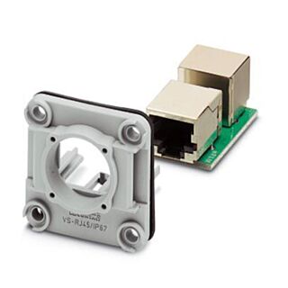 VS-08-A-RJ/MOD-F-IP67-SET-BU - Panel mounting frames