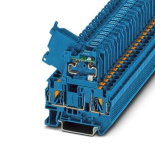 PT 4-HESILA 250 (5X20) BU/BU - Fuse modular terminal block