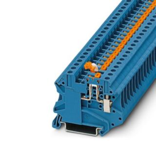 UT 4-MT BU - Knife-disconnect terminal block