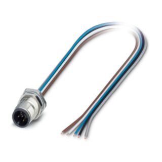 SACC-DSI-MS-5CON-M12/0,6 SCO - Device connector rear mounting