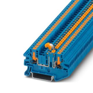 PTV 2,5-MT BU - Knife-disconnect terminal block