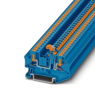 PTV 4-MT BU - Knife-disconnect terminal block