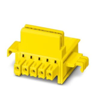ME 22,5 TBUS 1,5/ 5-ST-3,81 YE - DIN rail bus connectors