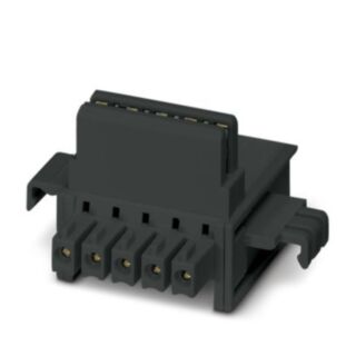 ME 22,5 TBUS 1,5/ 5-ST-3,81 BK - DIN rail bus connectors