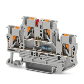 PTTB 2,5-LA 60 RD - Double-level terminal block