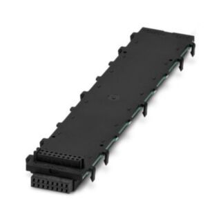 HBUS 161,6-16P-1S BK - DIN rail bus connectors