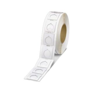 EMLP 30 (45X10)R - Plastic label with drill hole