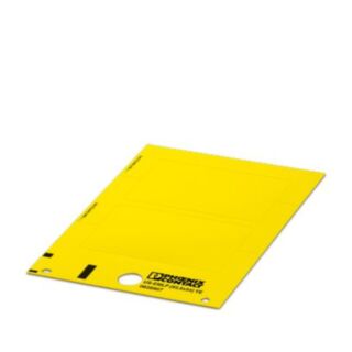 US-EMLP (85,6X54) YE - Plastic label