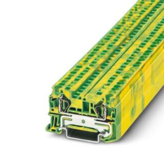 ST 4-PE - Spring cage ground terminal block