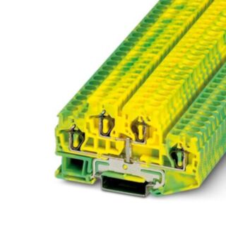 STTB 4-PE - Protective conductor double-level terminal block