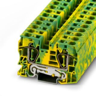 ST 16-PE - Spring cage ground terminal block
