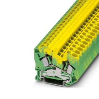 STS 6-PE - Spring cage ground terminal block