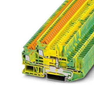 QTTCB 1,5/ 2P-PE - Protective conductor double-level terminal block
