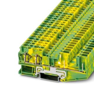 ST 4-QUATTRO/2P-PE - Spring cage ground terminal block