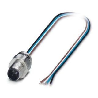 SACC-EC-M12MS-4CON-PG9/0,5 - Device connector front mounting