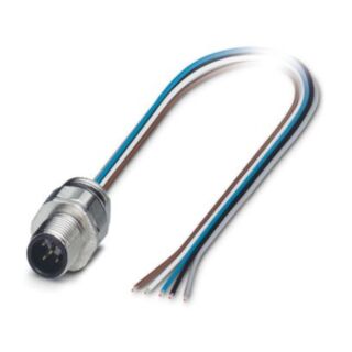 SACC-EC-M12MS-5CON-PG9/0,5 - Device connector front mounting