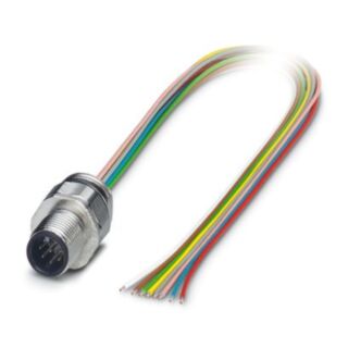 SACC-EC-M12MS-8CON-PG9/0,5 - Device connector front mounting