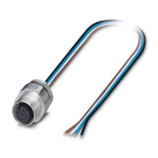 SACC-EC-M12FS-4CON-PG9/0,5 - Device connector front mounting